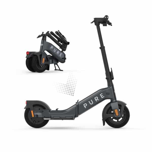Scooter électrique PURE Advance Flex Mercury Grey