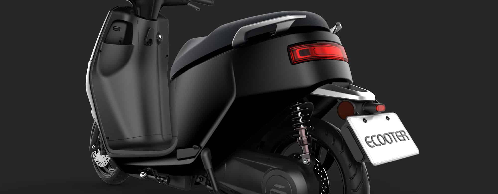 Ecooter E2 scooter électrique Microcorner E trottinette back