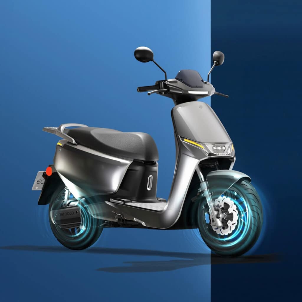 Scooter électrique Ecooter E3s Silver Freins Microcorner E Scooter
