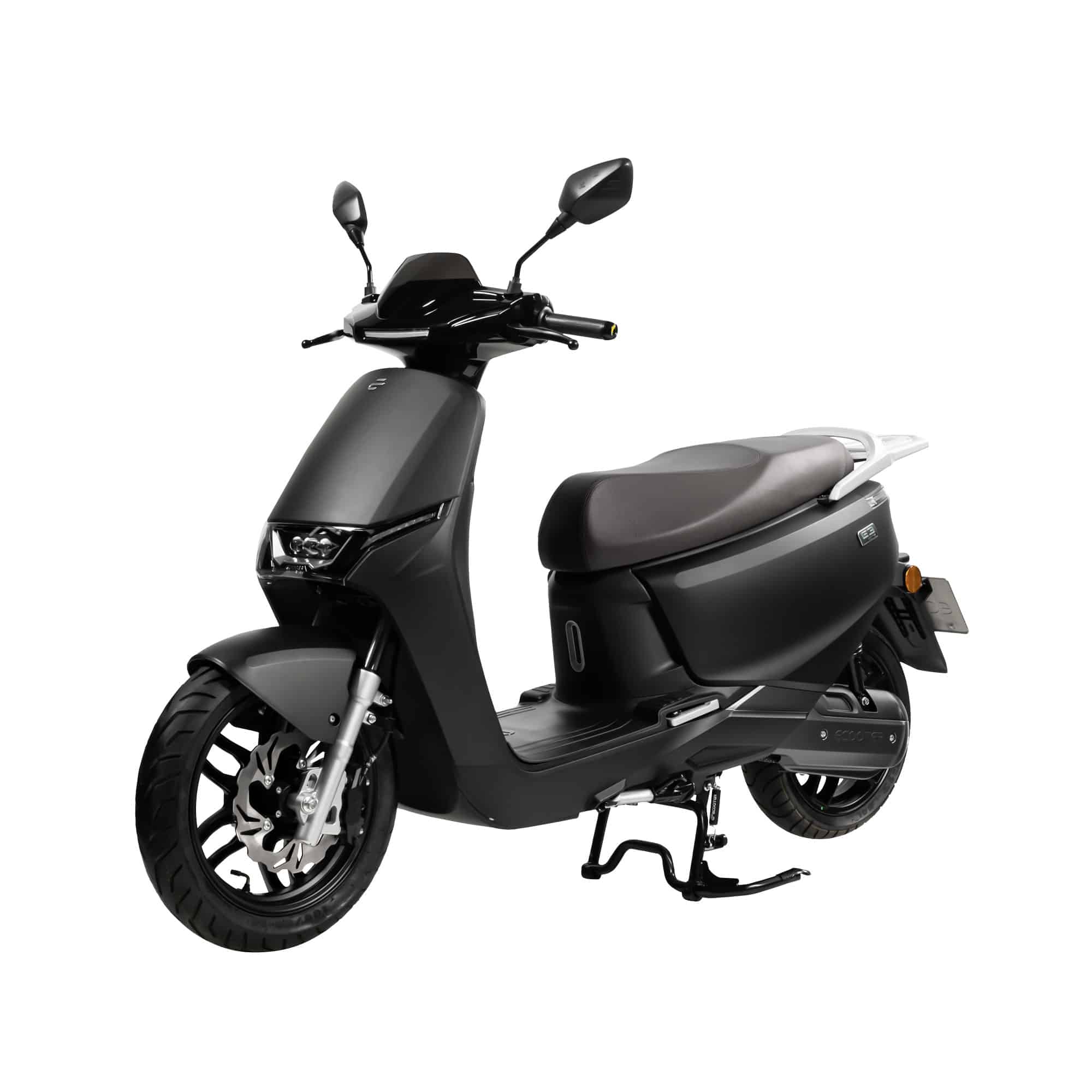 E3S Black Left Front Scooter électrique Ecooter E3s Microcorner E Scooter