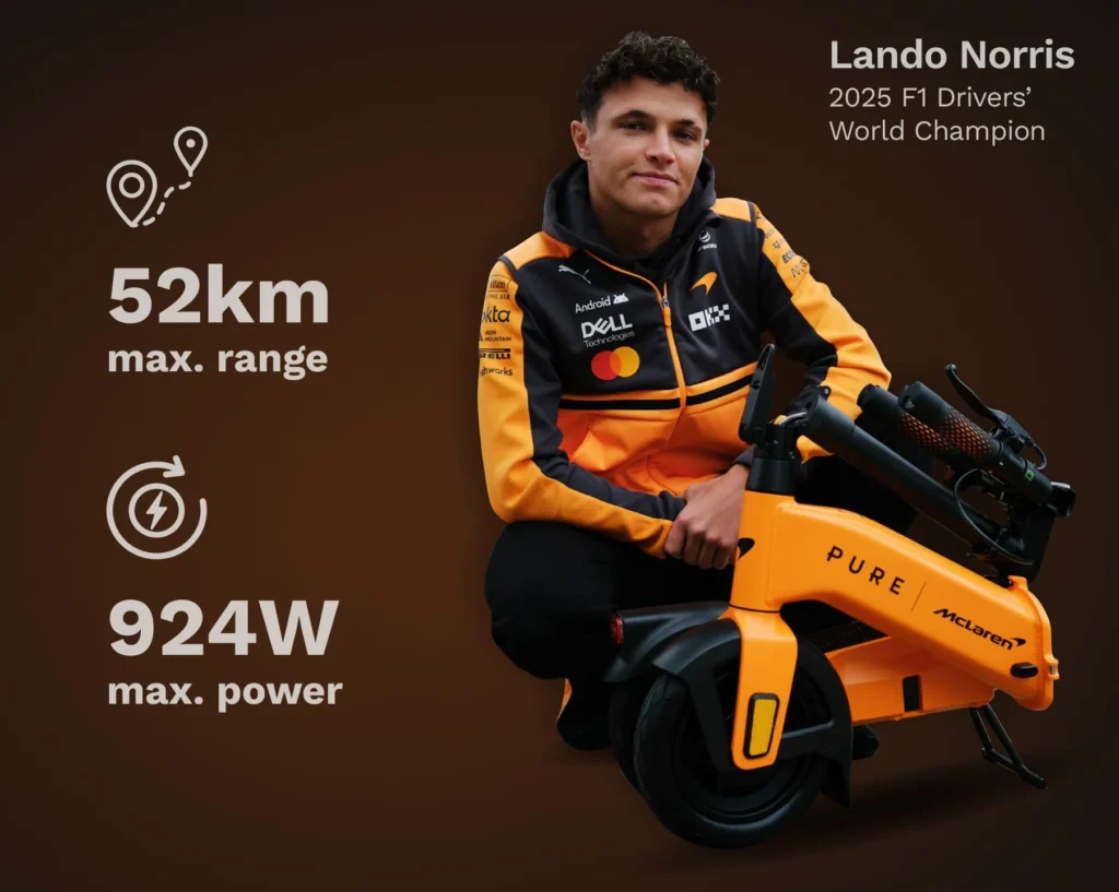 Pure Scooter Papaya Pure X Mclaren Flex 1230822863