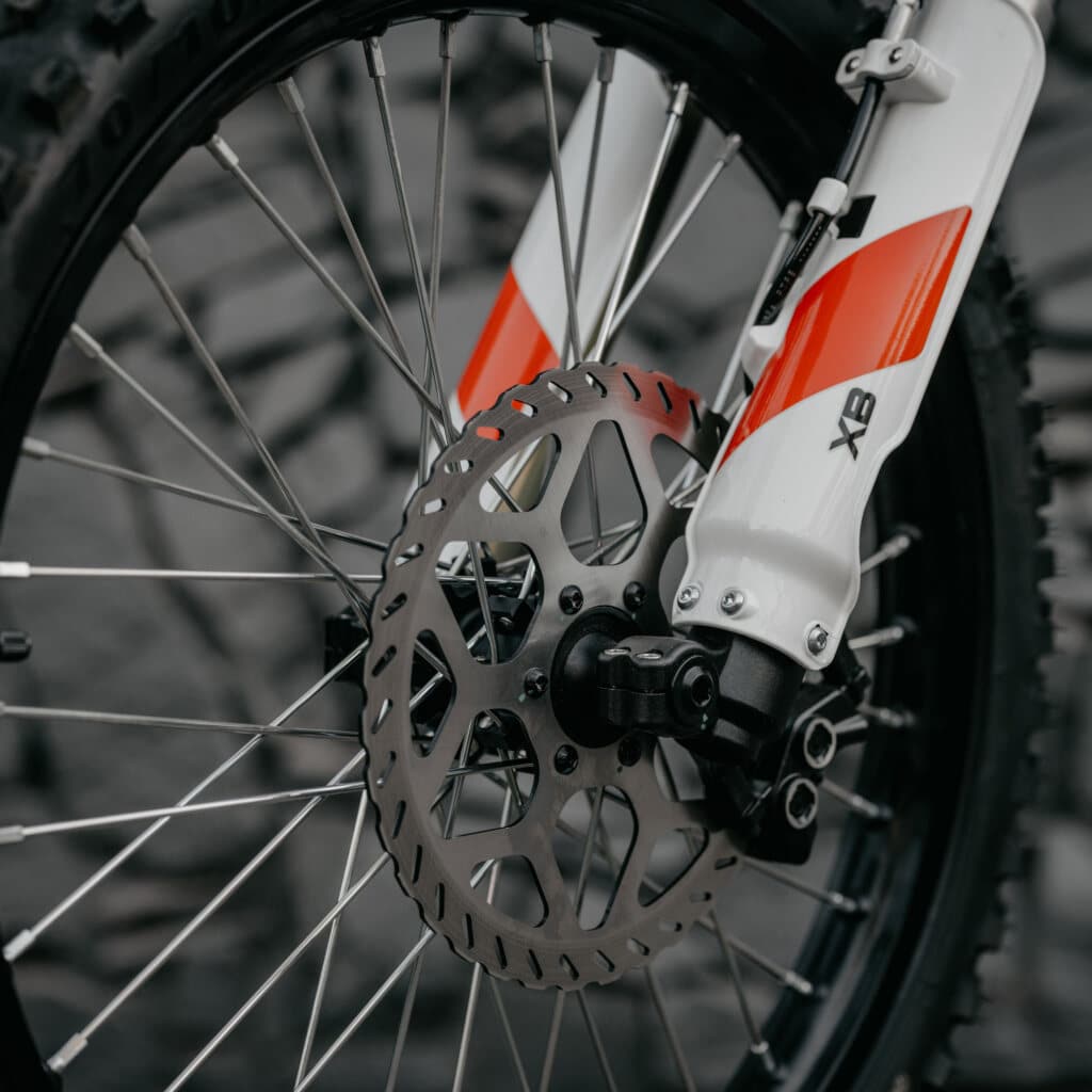 Moto électrique Zero Xb Suspension Microcorner E Moto