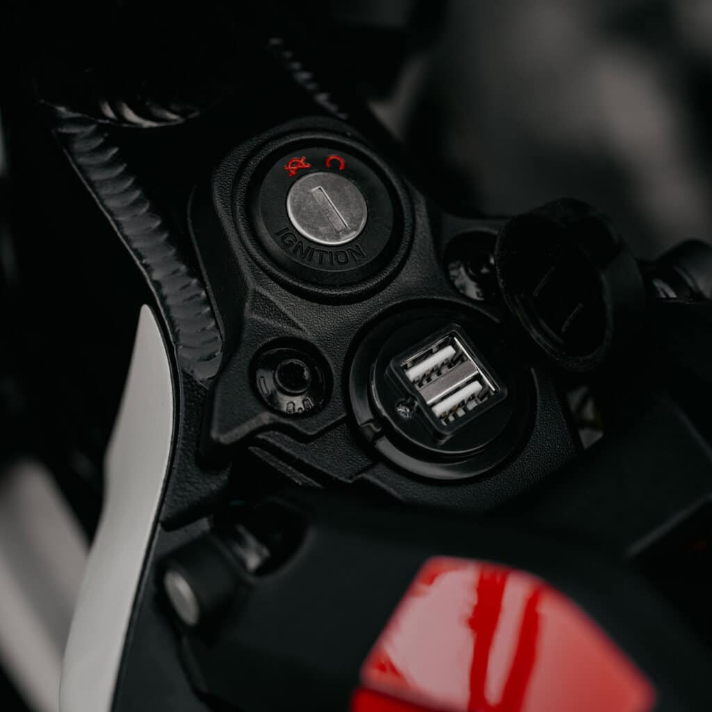 Moto électrique Zero Xb Antivol USB Microcorner E Moto