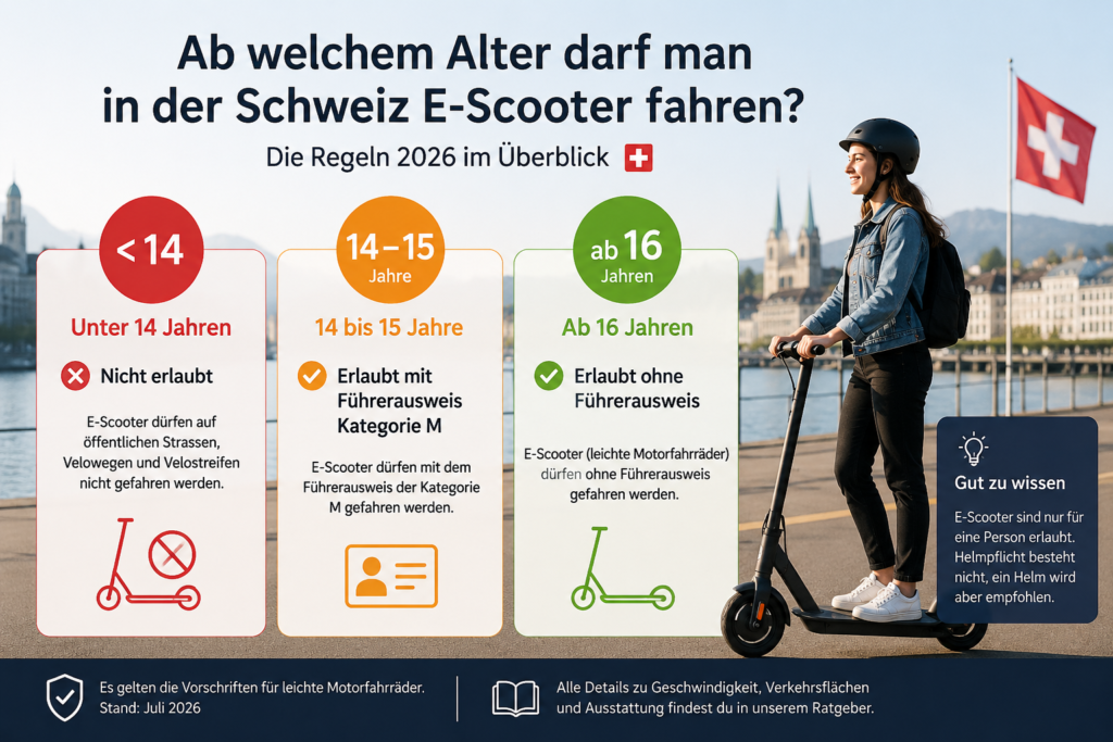Microcorner Escooter Fahren Alter